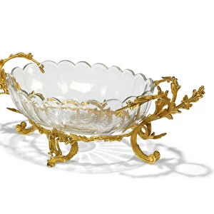 Centrepiece, late 19th-early 20th century (ormolu-mounted glass)