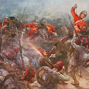 The Charge of the Drury Lowes Cavalry at Kassassin, August 28th, 1882