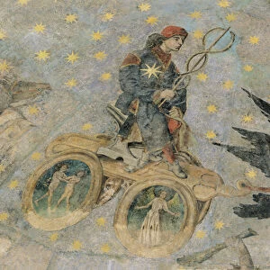 The Chariot of Mercury, detail from the vaulting of the Cielo de Salamanca, c