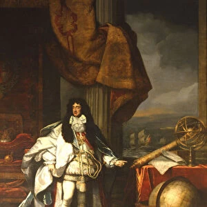 Charles II as President of the Royal Society