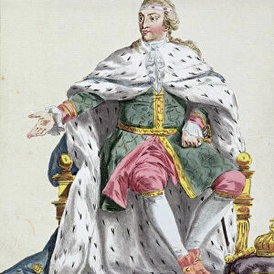 Charles XII (1682-1718) King of Sweden from Receuil des Estampes