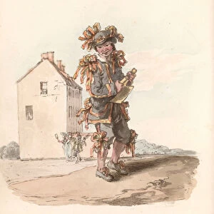 Chimney Sweeper on the first of May (coloured engraving)