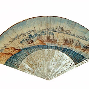 Chinese Fan (painted paper)
