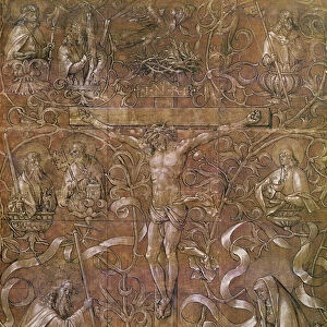 Christ on the Cross, 1518 (ink on paper)