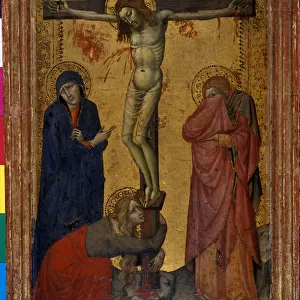Christ on the Cross with Mary, John and Mary Magdalene, c. 1370 / 80 (tempera on wood)