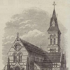 The Church of St Michael and All Angels, Bromley (engraving)