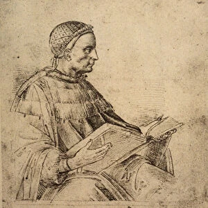 Cicero; drawing by Raphael. Gallerie dell Accademia, Venice