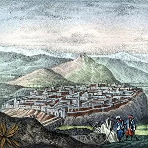The city of Constantine in Algeria in 1840. in"L