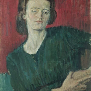 Clare Winsten, 1916 (oil on canvas)