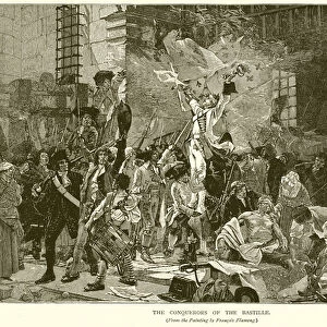 The Conquerors of the Bastille (engraving)