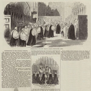 Consecration of the Colonial Bishops (engraving)