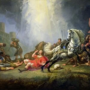The Conversion of St. Paul or, The Road to Damascus (oil on canvas)