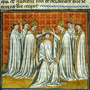 Coronation of Hugues Capet (987) by Adalberon (ca. 925-990)