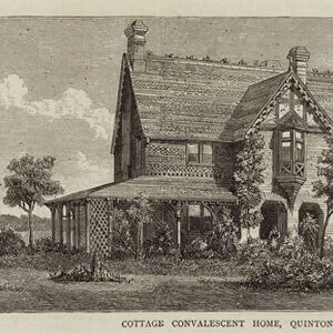 Cottage Convalescent Home, Quinton, near Birmingham (engraving)