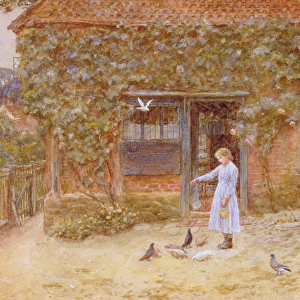 A cottage at Shere, c. 1875 (w / c on paper)