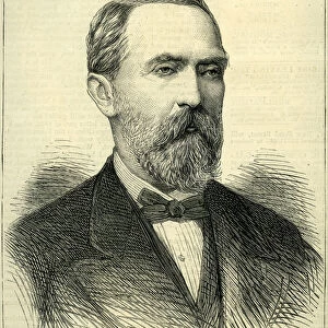 Count Zichy from the Graphic 1877 (engraving)