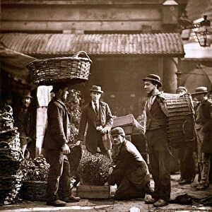 Covent Garden Labourers (woodburytype)