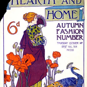 Cover of Hearth and Home Magazine, October 14 1897 (colour litho)