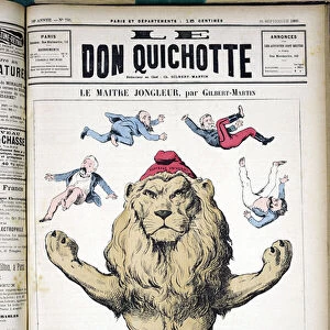 Cover of "The Don Quixote", number 795, Satirique en Colours