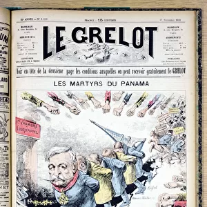 Cover of "The Grelot", Satirique en Colours