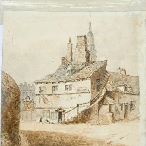Cowgate, 1829 (pencil & w / c on paper)