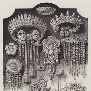The Crown Jewels of France (engraving)
