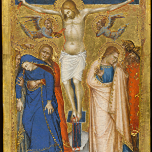 The Crucifixion, c. 1330 (tempera and gold leaf on panel)