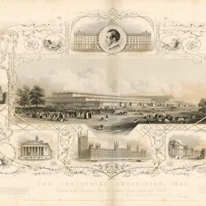 Crystal Palace; the Great Exhibition of 1851 (engraving)