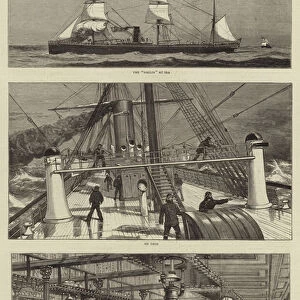 The Cunard Companys New Steam Ship "Gallia"(engraving)