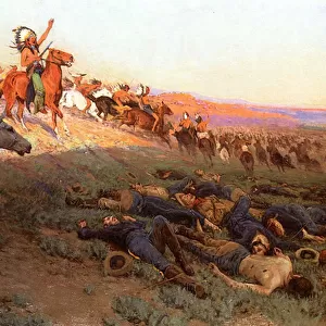 Custers Last Stand, c. 1914 (oil on canvas)