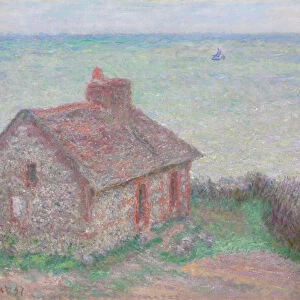 Customs House, Rose Effect; La maison du Douanier, effet rose, 1897 (oil on canvas)