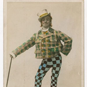 Dan Leno, king of jesters, shown here as Idle Jack in Dick Whittington (colour litho)