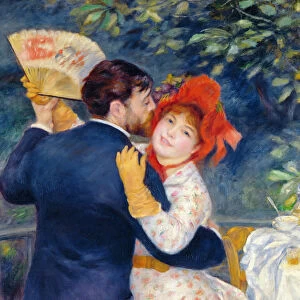 A Dance in the Country, 1883 (oil on canvas) (detail of 37338)