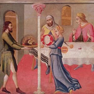 The Dance of Salome (tempera on panel) (see also 90208)