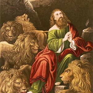 Daniel in the den of Lions