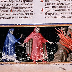 Dante and Virgil get the gates of the hell (song 3 of Hell