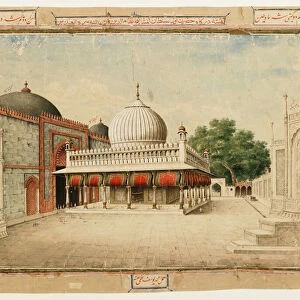 The Dargah at Nizamuddin (opaque w / c on paper)