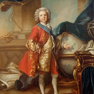 Dauphin Charles-Louis (1729-65) of France (oil on canvas)