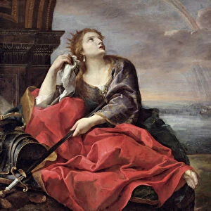 The Death of Dido (oil on canvas)