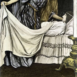 The Death of Tristan - in "The Roman of Tristan and Iseult"