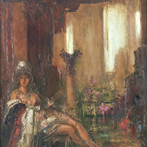 Delilah (oil on canvas)