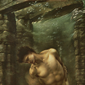 The Depths of the Sea, 1886 (oil on canvas)