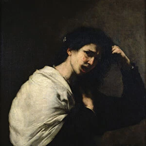 A Desperate Woman, 1638 (oil on canvas)