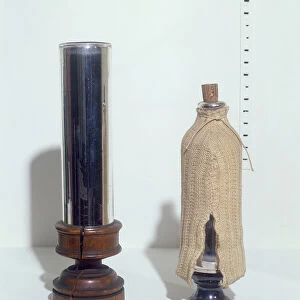 Dewar thermos vacuum flasks, late 19th century (photo)