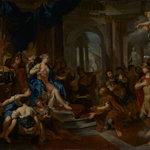 Dido and Aeneas, early 18th century (oil on canvas)