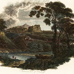 A distant view of Edinburgh, 1804. 1806 (engraving)