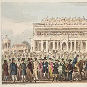 Doncaster Race Course during the Great St. Leger Race, 1824