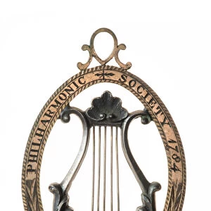Dublin Philharmonic Society Badge inscribed James Murray, 1784 (metal)