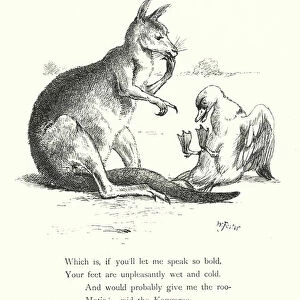 The Duck And The Kangaroo (engraving)