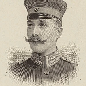 Duke Ernest Gunther of Schleswig-Holstein (engraving)